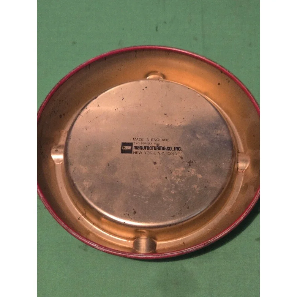 Vintage Pepsin Tin Ashtray England (LG-4)